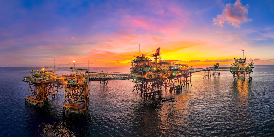 Oil and Gas Offshore Plant